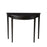 55 Fraser Black Demilune Table